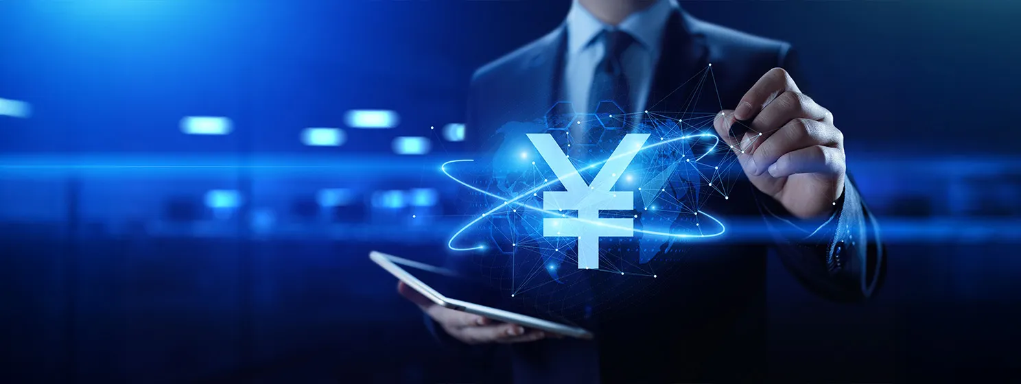 Yen Currency Exchange Forex Business Banking Business Finance Concept.