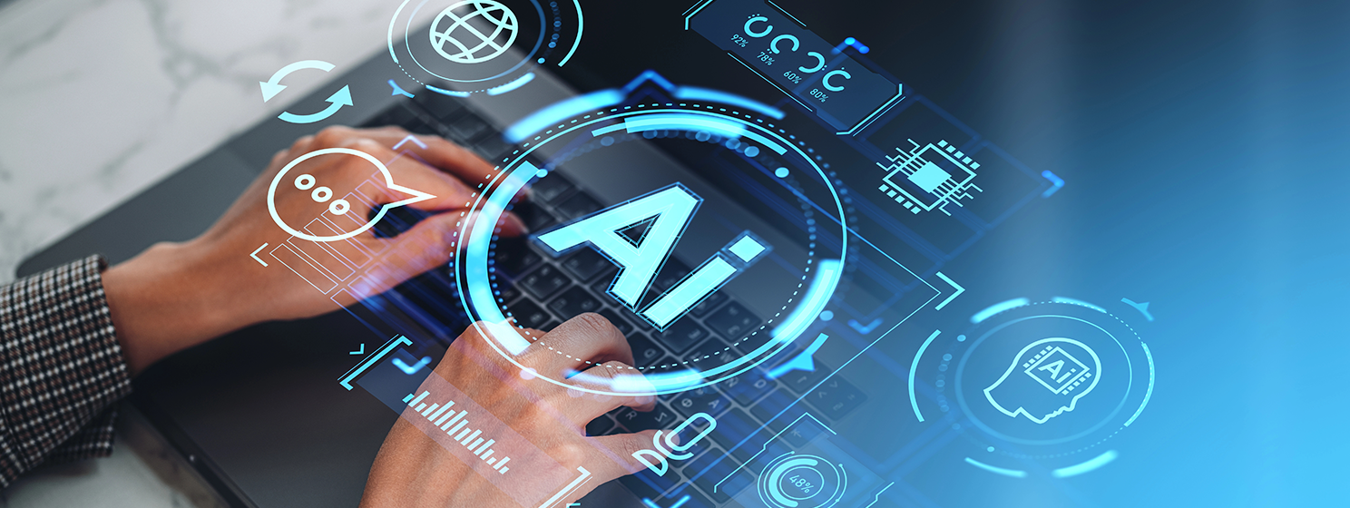Artificial Intelligence banner concept