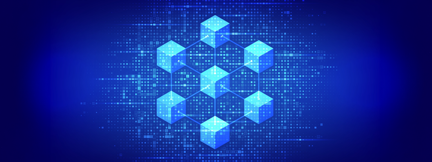 blockchain tech banner