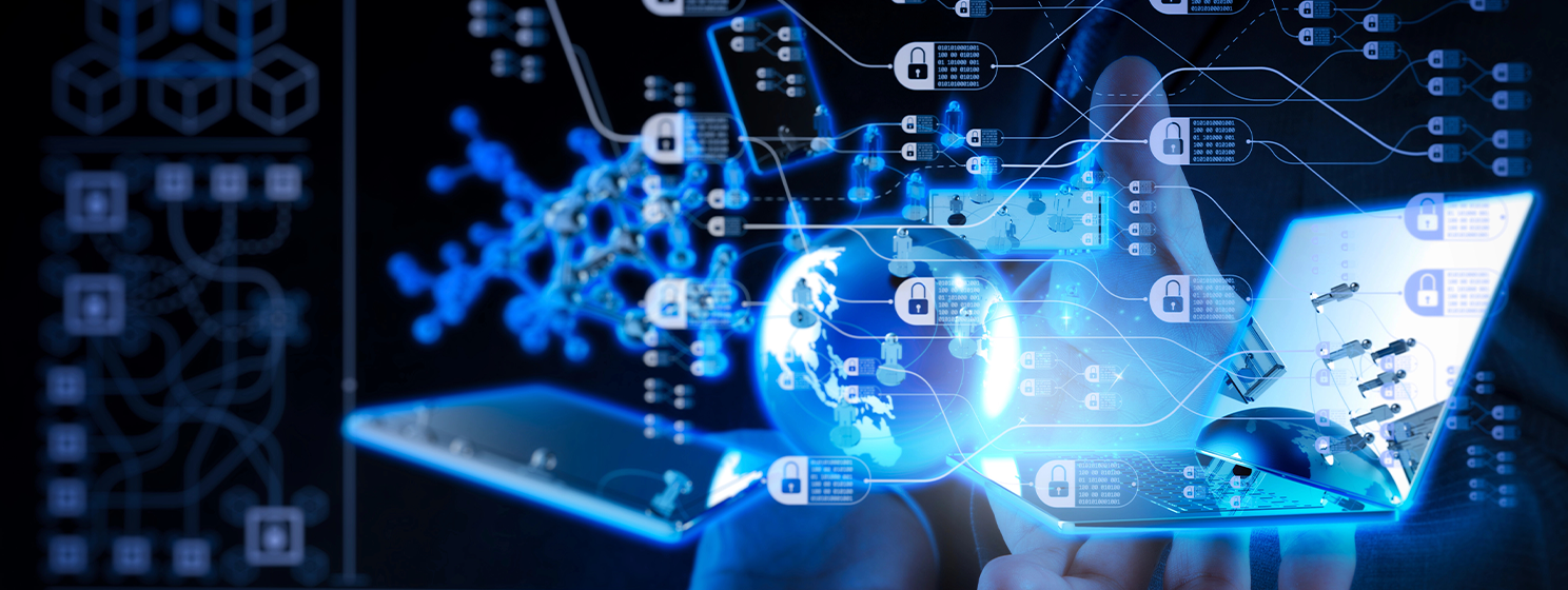 blockchain tech, finance chart