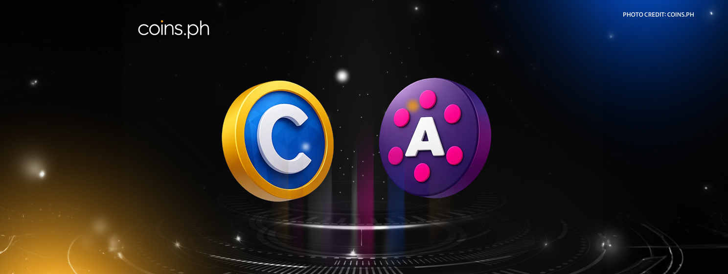 Coins.ph, Polkadot logos