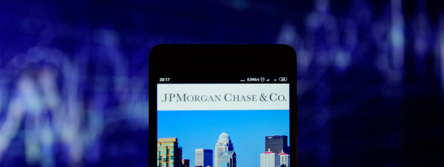 JPMorganChase on a mobile phone