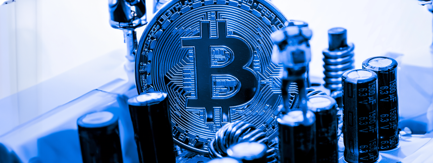 bitcoin mining cpu concept