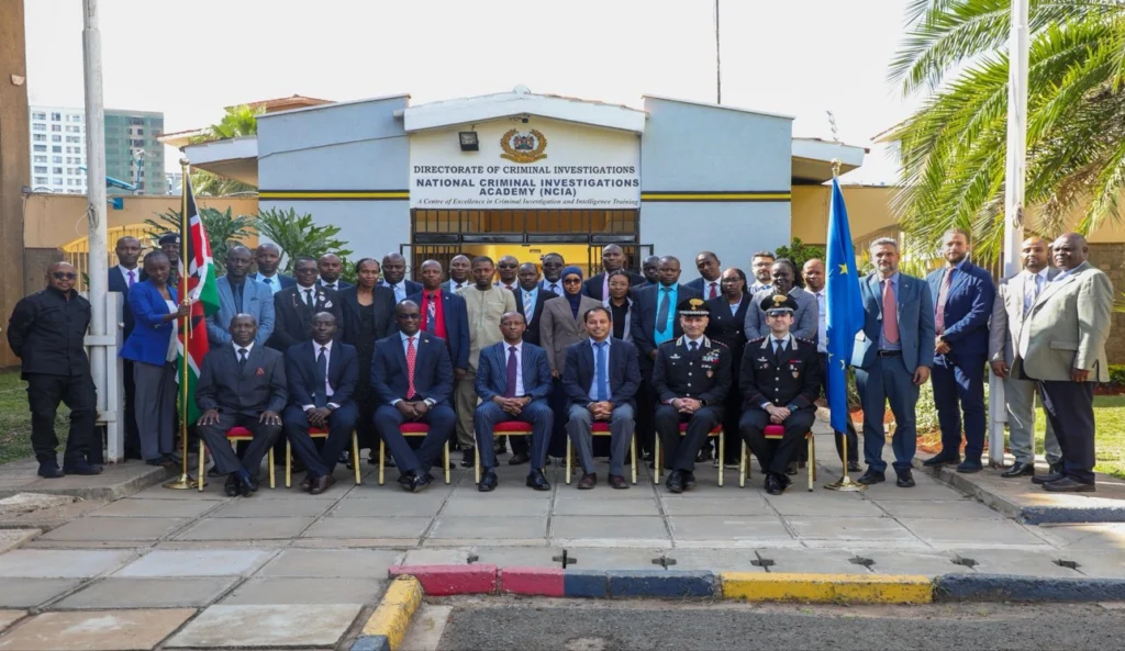 Directorate of Criminal Investigations officials