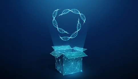 DNA storage meets blockchain permanence in the enterprise era
