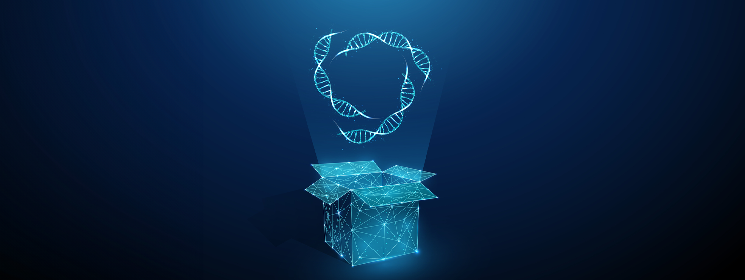 DNA storage meets blockchain permanence in the enterprise era