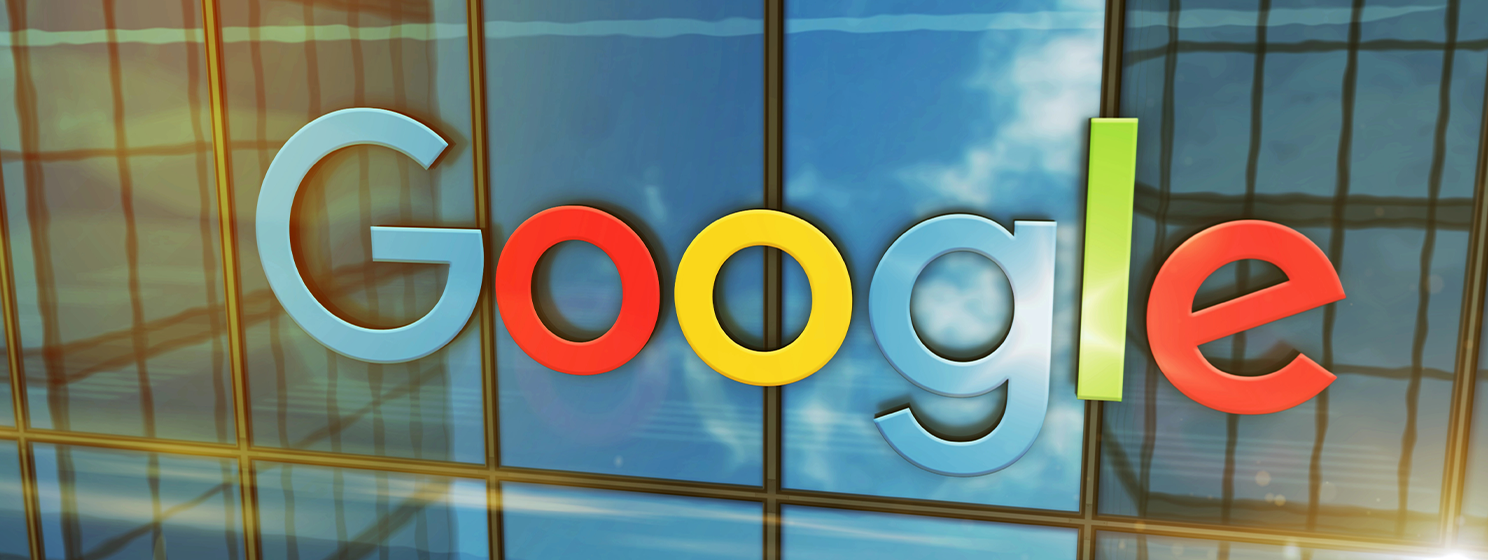 Google headquarters glass building concept