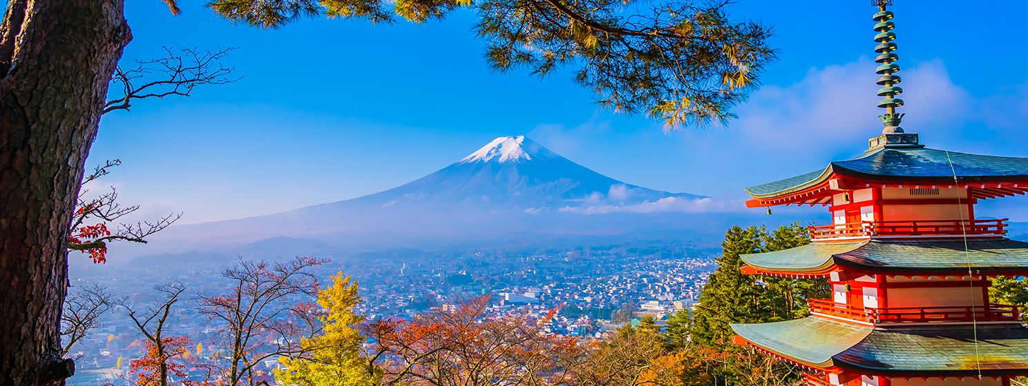 Japan - Mt. Fuji skyline
