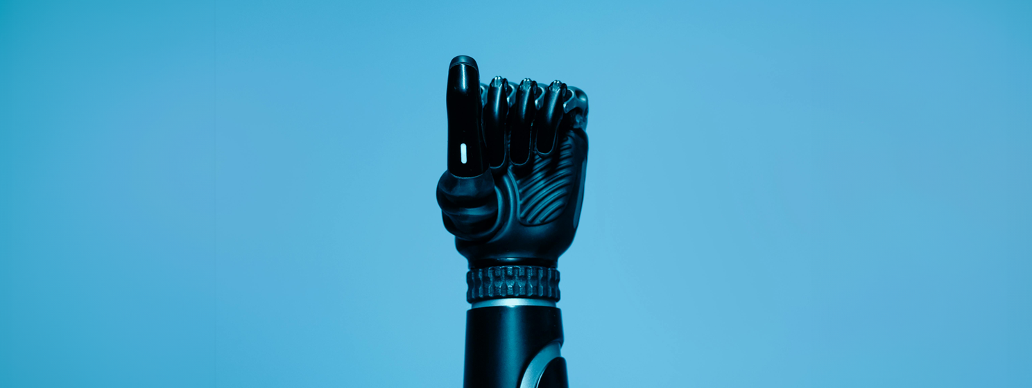 Artificial Intelligence hand