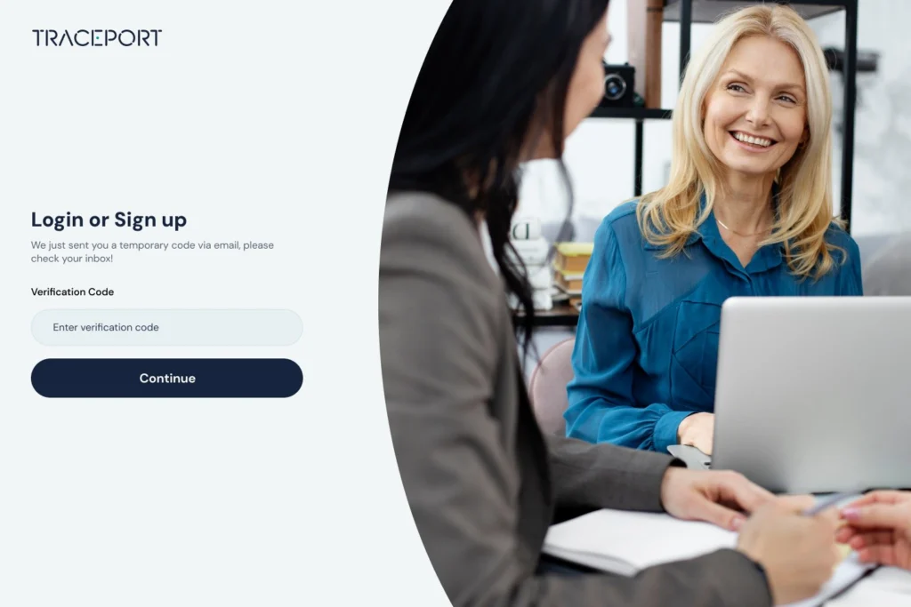 Traceport screenshot