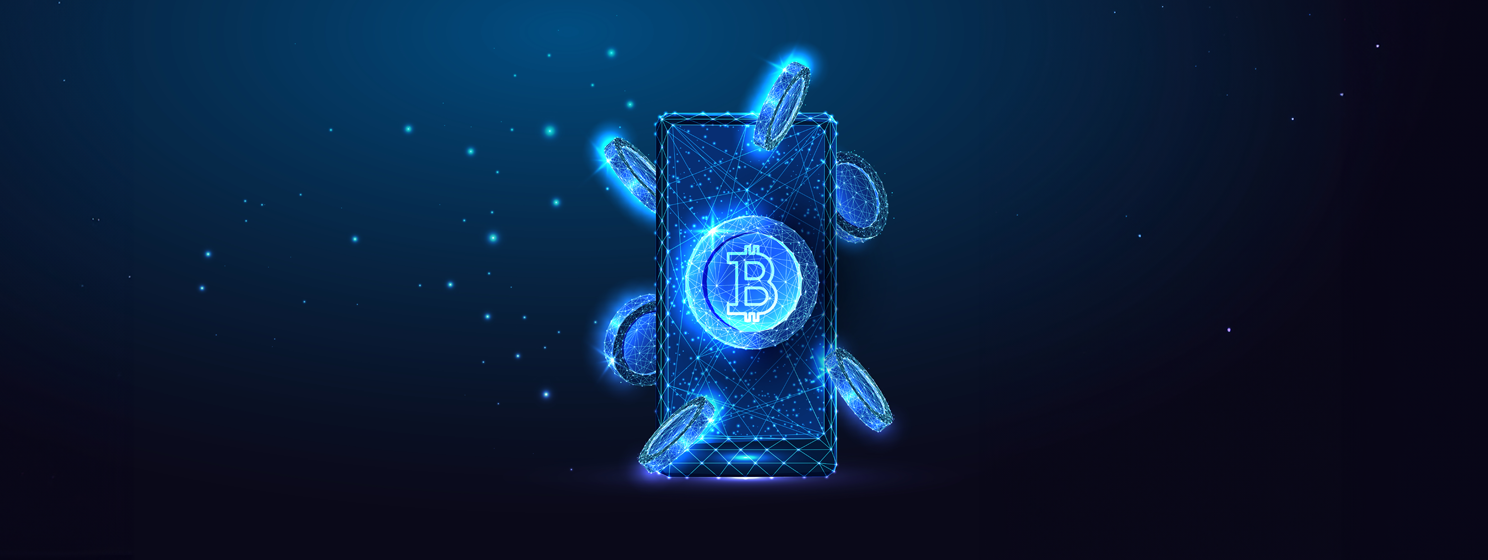 bitcoin online payment concept banner