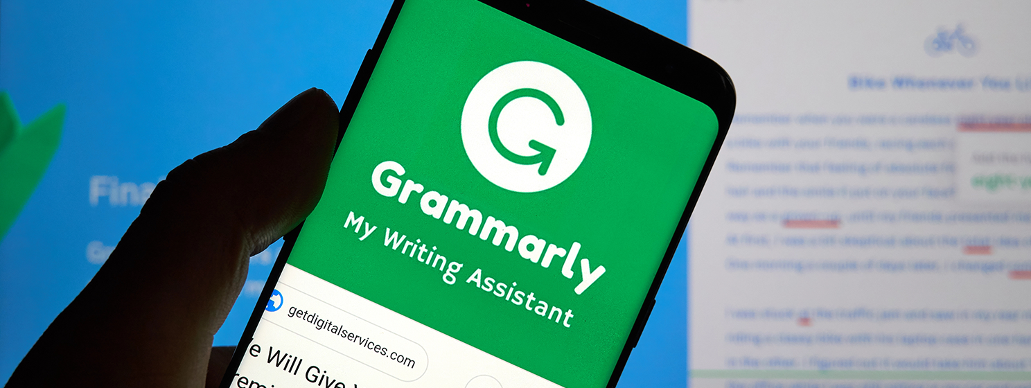 Grammarly banner