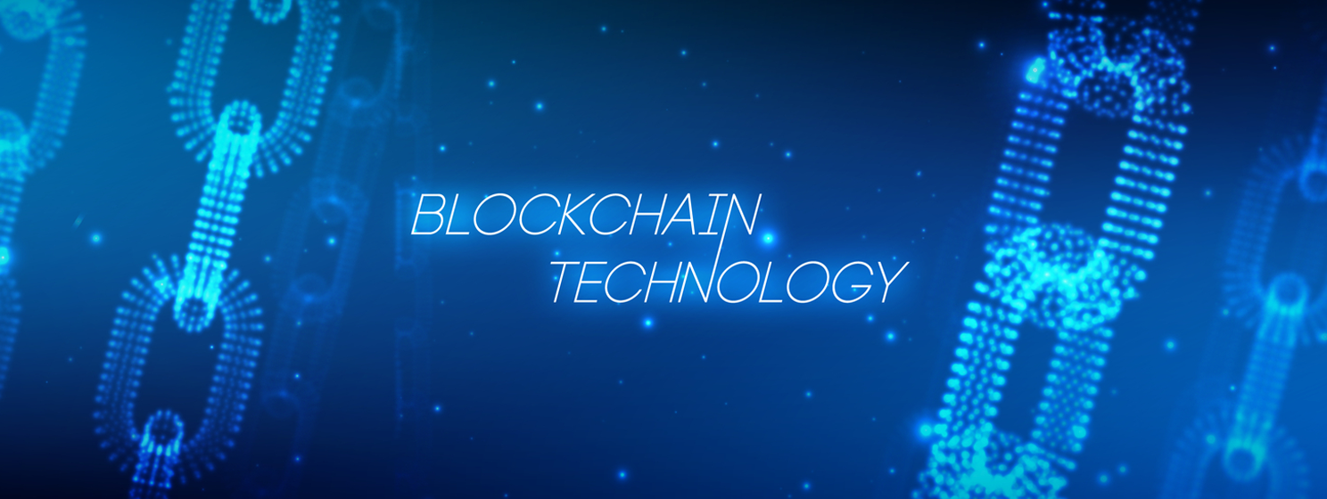 blockchain technology, crypto fintech banner