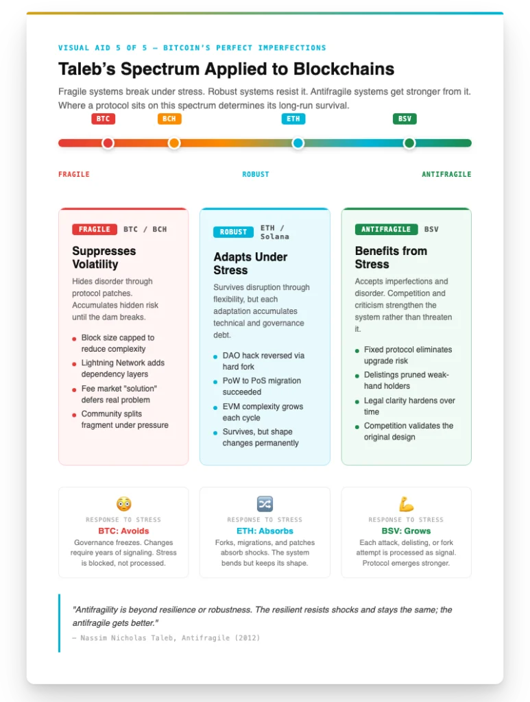 Bitcoin: Imperfect by design