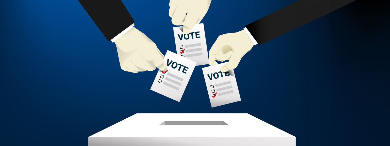 elections, voting illustration