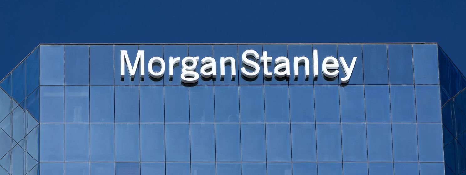 Morgan Stanley Building and Logo.
