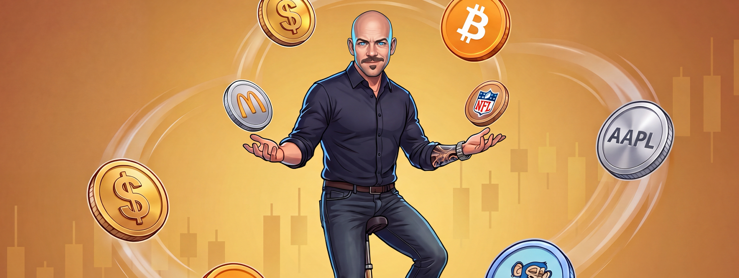 stripe, token, blockchain - AI generated image banner