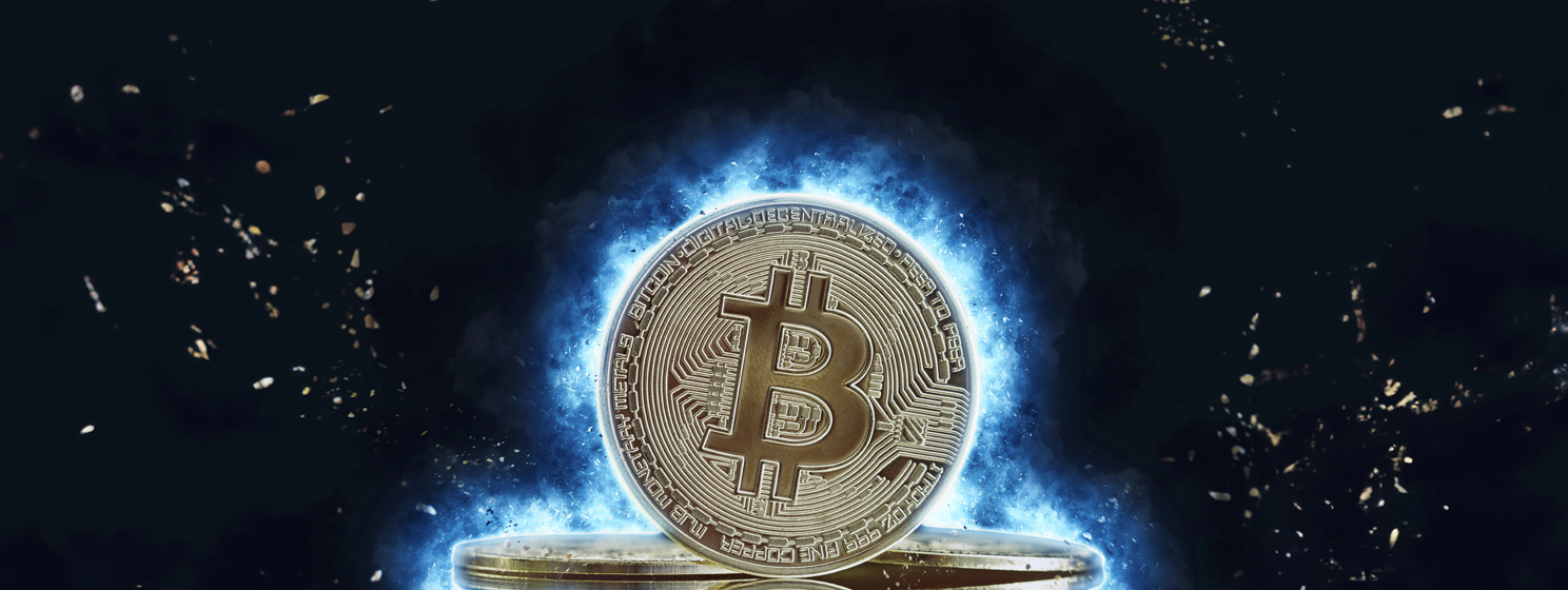 bts bitcoin flame overlay banner