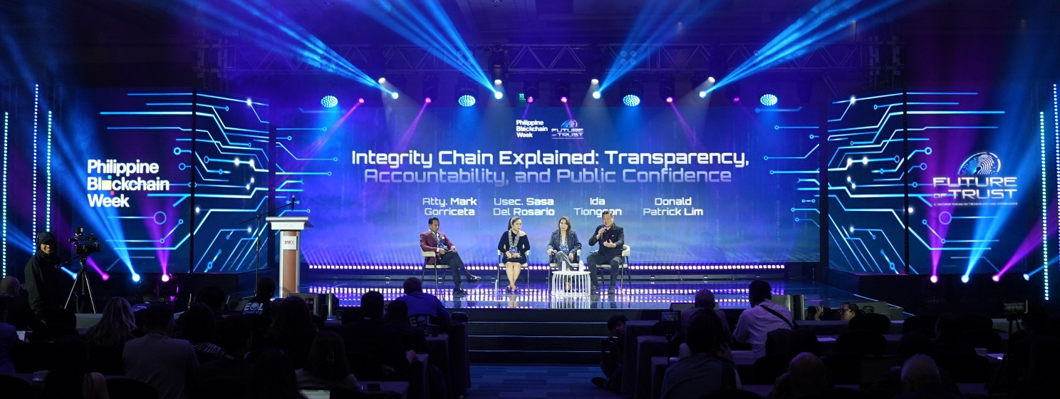 Philippine Blockchain Week 2026 - Future of Trust banner
