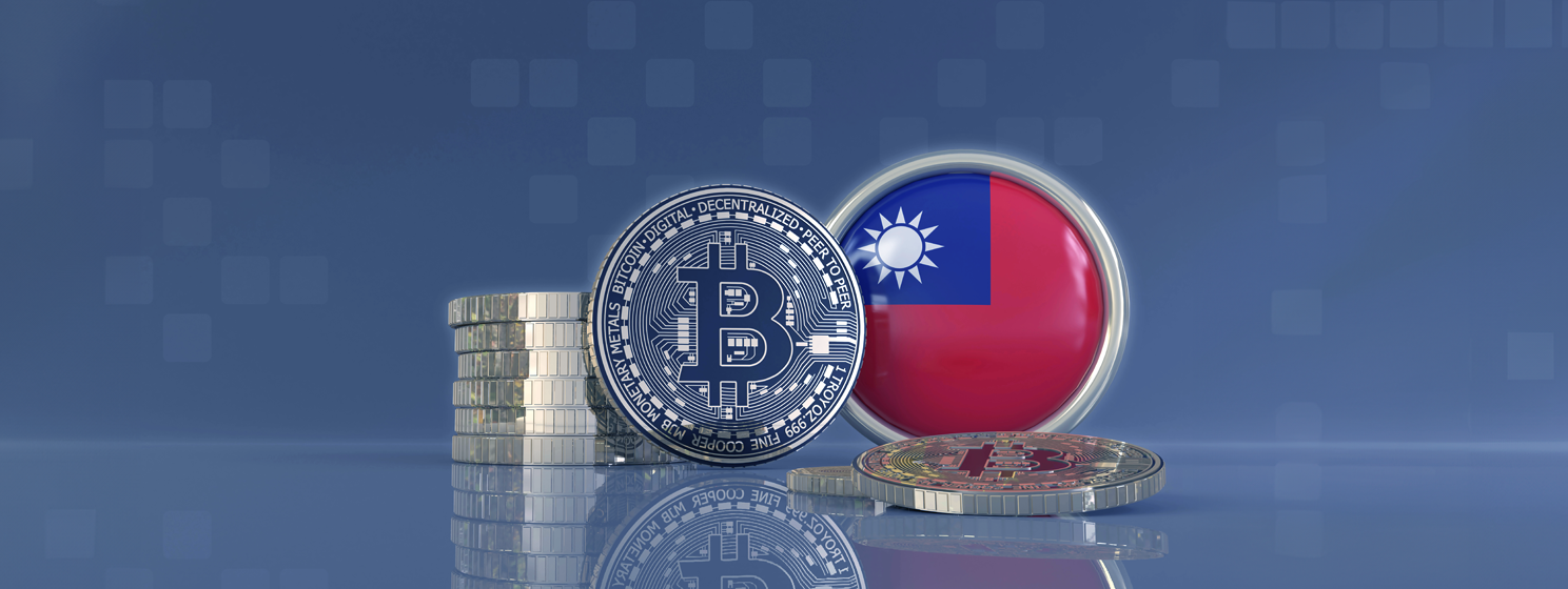 Taiwan, bitcoin banner