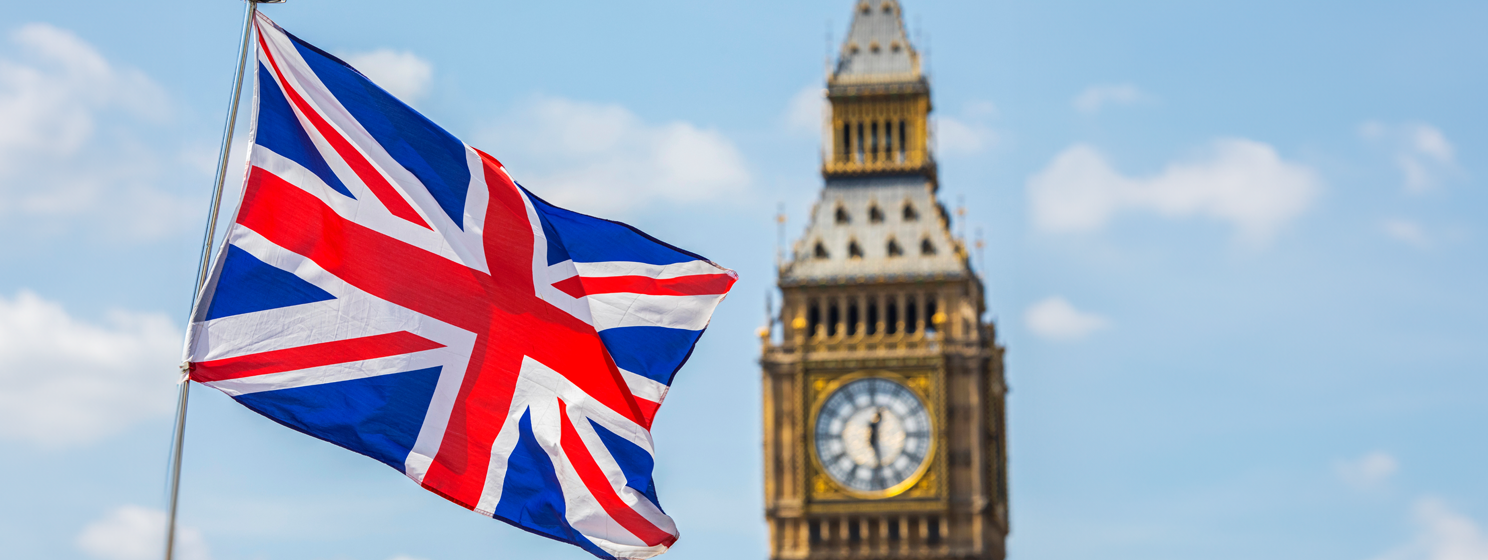UK, big ben banner
