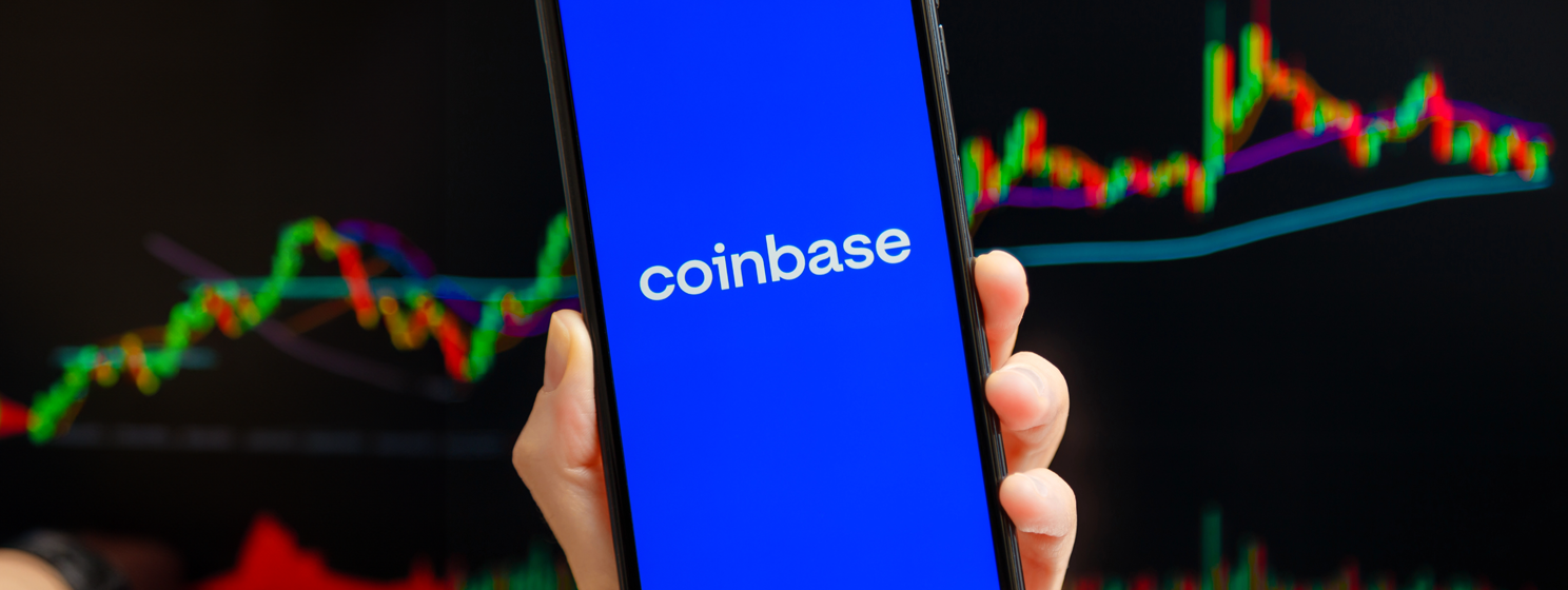 coinbase app banner concept
