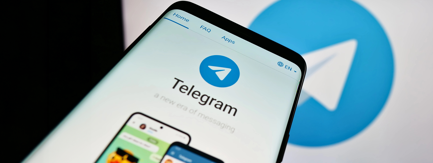 telegram banner
