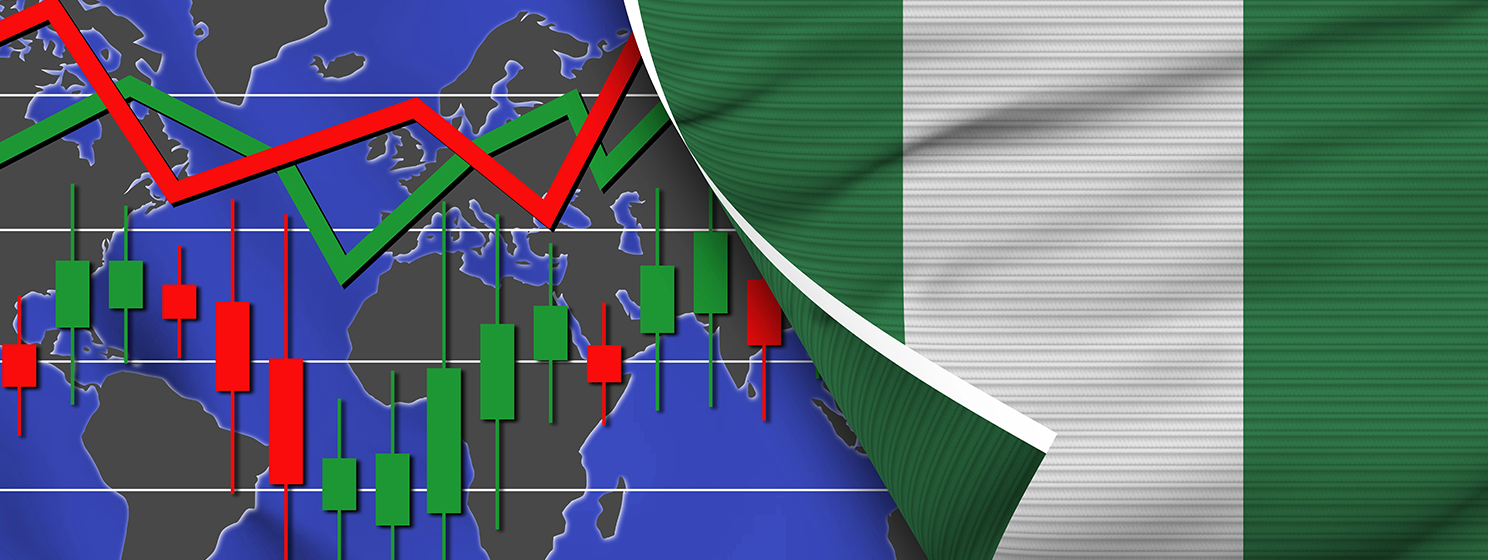 Nigeria Stock Finance Market concept banner