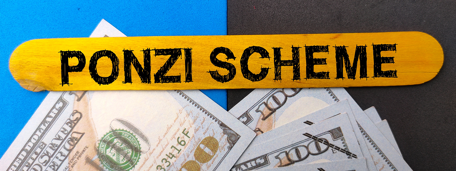 ponzi scheme banner
