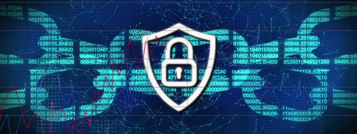 Cyber security and business technology concept