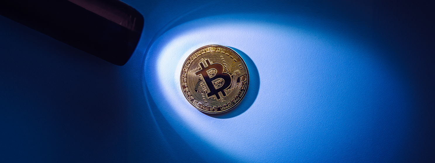 btc bitcoin on spotlight banner
