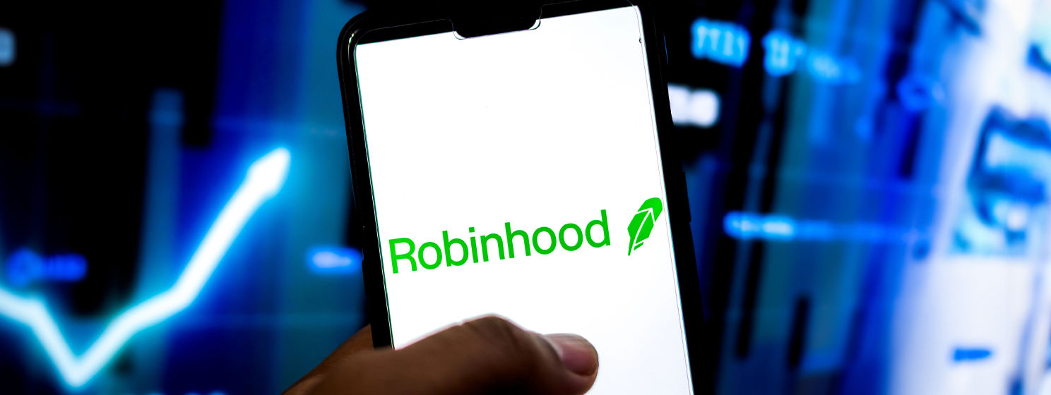 robinhood logo on mobile